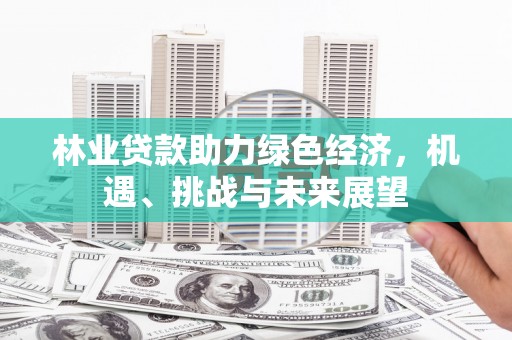 鄱阳林业贷款助力绿色经济，机遇、挑战与未来展望