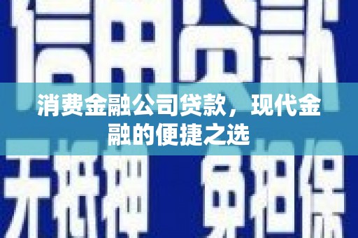 鄱阳消费金融公司贷款，现代金融的便捷之选