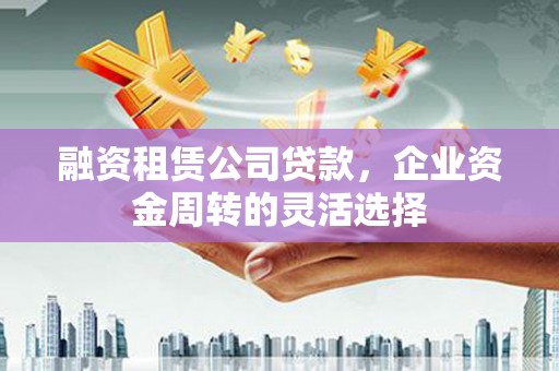 鄱阳融资租赁公司贷款，企业资金周转的灵活选择