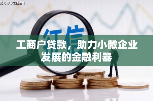 鄱阳工商户贷款，助力小微企业发展的金融利器