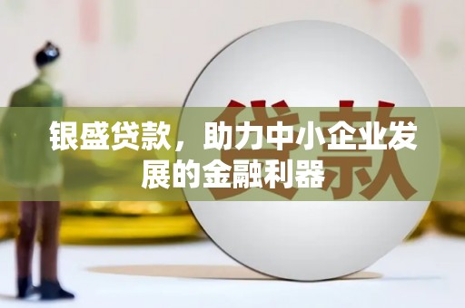 鄱阳银盛贷款，助力中小企业发展的金融利器