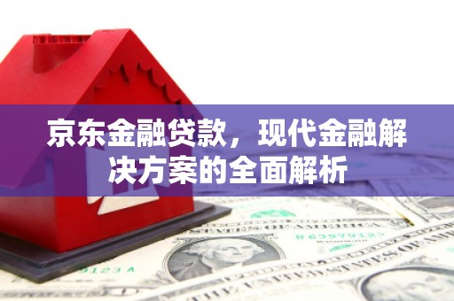 鄱阳京东金融贷款，现代金融解决方案的全面解析