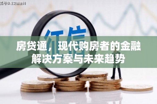 鄱阳房贷通，现代购房者的金融解决方案与未来趋势