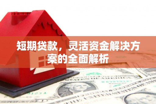 鄱阳短期贷款，灵活资金解决方案的全面解析