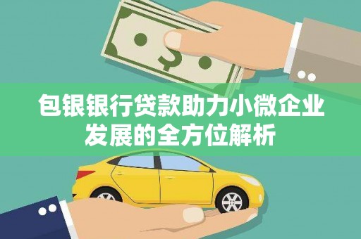 鄱阳包银银行贷款助力小微企业发展的全方位解析