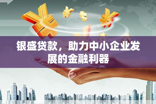 鄱阳银盛贷款，助力中小企业发展的金融利器
