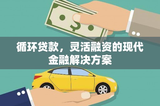 鄱阳循环贷款，灵活融资的现代金融解决方案