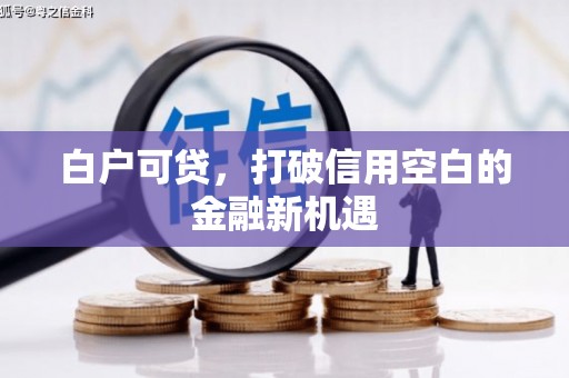 鄱阳白户可贷，打破信用空白的金融新机遇