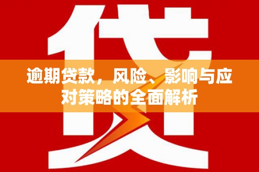 鄱阳逾期贷款，风险、影响与应对策略的全面解析