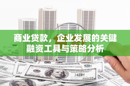 鄱阳商业贷款，企业发展的关键融资工具与策略分析