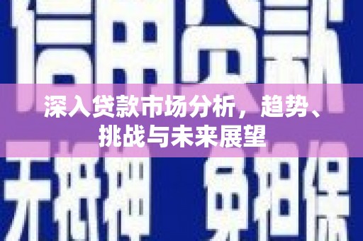 鄱阳深入贷款市场分析，趋势、挑战与未来展望
