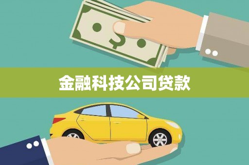 鄱阳金融科技公司贷款