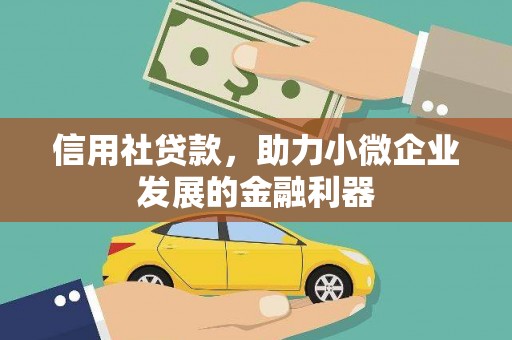 鄱阳信用社贷款，助力小微企业发展的金融利器
