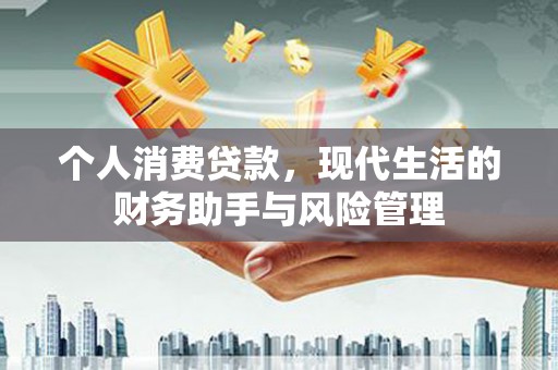 鄱阳个人消费贷款，现代生活的财务助手与风险管理