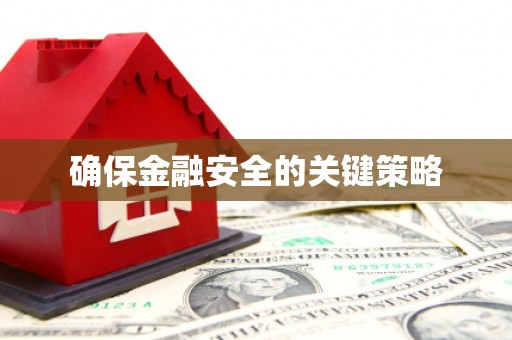 鄱阳确保金融安全的关键策略